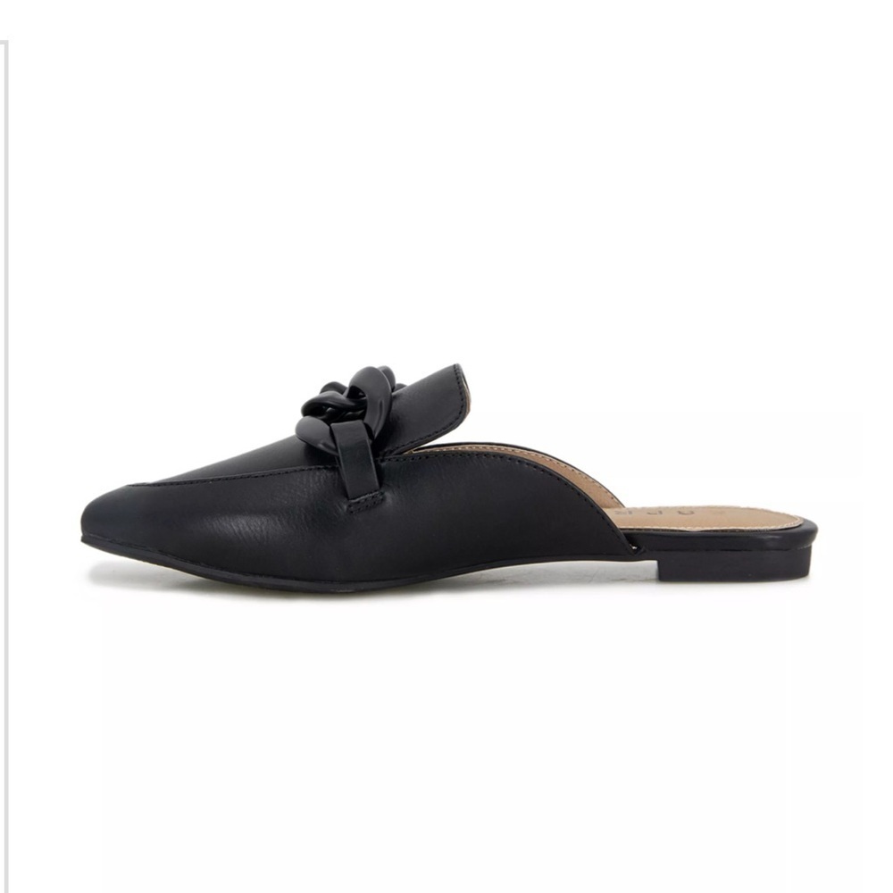 Espirit Petrona ballet flat black mule size 10 EUC - Picture 9 of 11
